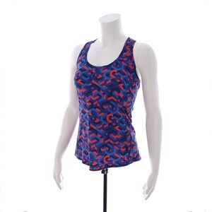 Athleta Womens Size XS Red Blue Racerback Athletic Tank Top